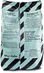 Espresso Rückseite